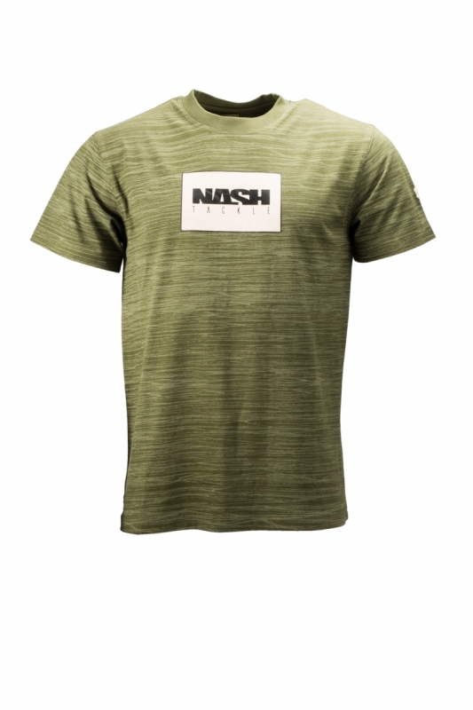 NASH TACKLE MENS GREEN T-SHIRT/EXTRA LARGE XL 
