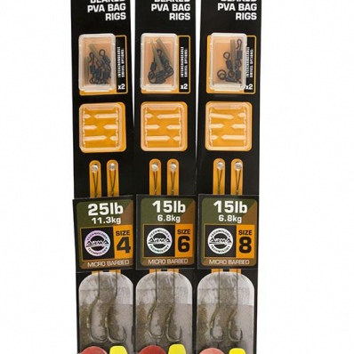EDGES™ Wide Gape Beaked PVA Bag Ready Rigs