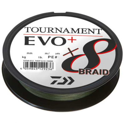DAIWA Tournament X8 Braid Evo+ 0.16mm 270m 12.2kg DG