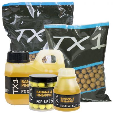 SHIMANO Bait TX1 Boillie Banana&Pineapple 24mm - 1kg