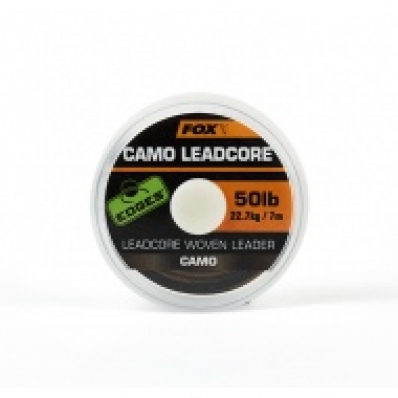 FOX Edges Camo Leadcore (Leadcore woven leader) 50lb / 22.7kg ; 25m