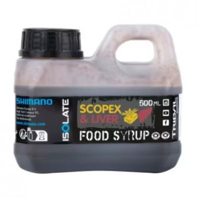 SHIMANO Bait Isolate Food Syrup Scopex Liver 500ml Attractant