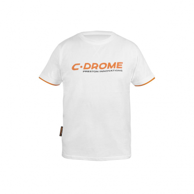 C-DROME WHITE T-SHIRT - XL