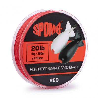 FOX Spomb Braid 300m 9kg 20lb RED 0.18mm