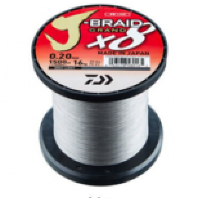 DAIWA J-BRAID GRAND X8 Gray-Light 0.24mm 1350m - MemelCarp tackle
