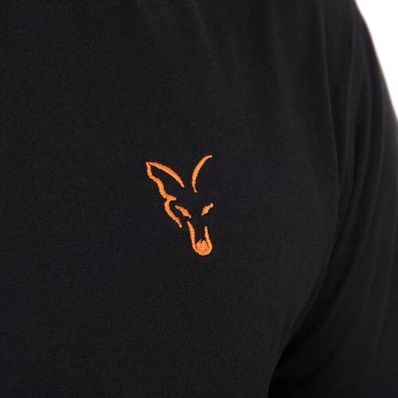Fox Classic T - Black & Orange