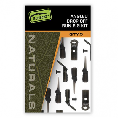 Fox Edges Naturals Angled Drop Off Run Rig Kit