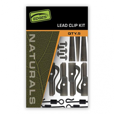 Fox Edges Naturals Lead Clip Kit