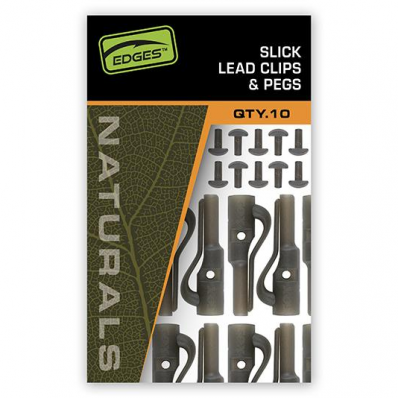 Fox Edges Naturals Slik Lead Clip + Pegs