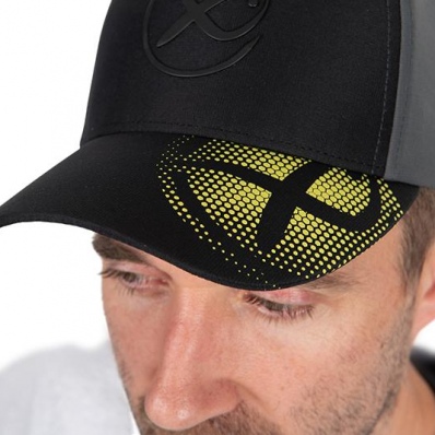 Matrix Faded Print Cap - Black