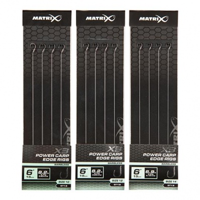 Matrix X3 Power Carp Edge 15cm Rigs