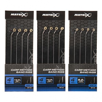 Matrix X7 Carp Method 10cm Band Rigs