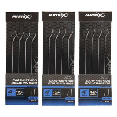 Matrix X7 Carp Method 10cm Boilie Pin Rigs