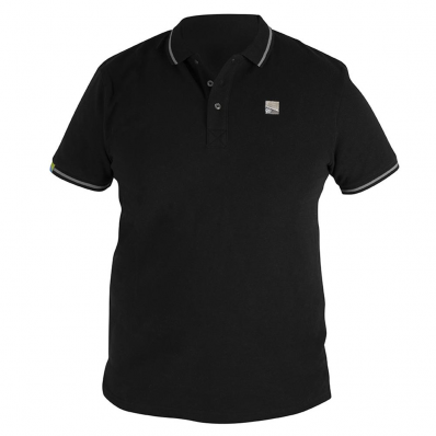 BLACK POLO - XL