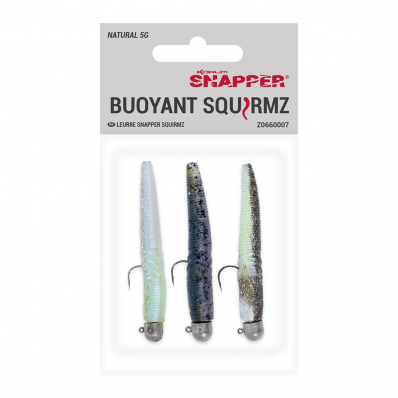 BUOYANT SQUIRMZ - 7.5CM FLUORO