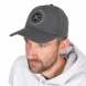 Matrix Faded Print Cap - Dark Grey