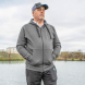 GREY HOODIE - LARGE